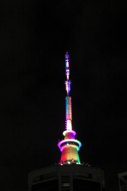 Skytower rainbow 2