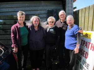 Tanya, Nganeko, Joan, George, Charmaine at Tahuna Pa